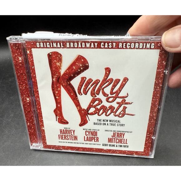 Kinky Boots Original Broadway Cast Cd Harvey Fierstein • Cyndi Lauper Mint -D - Picture 1 of 4